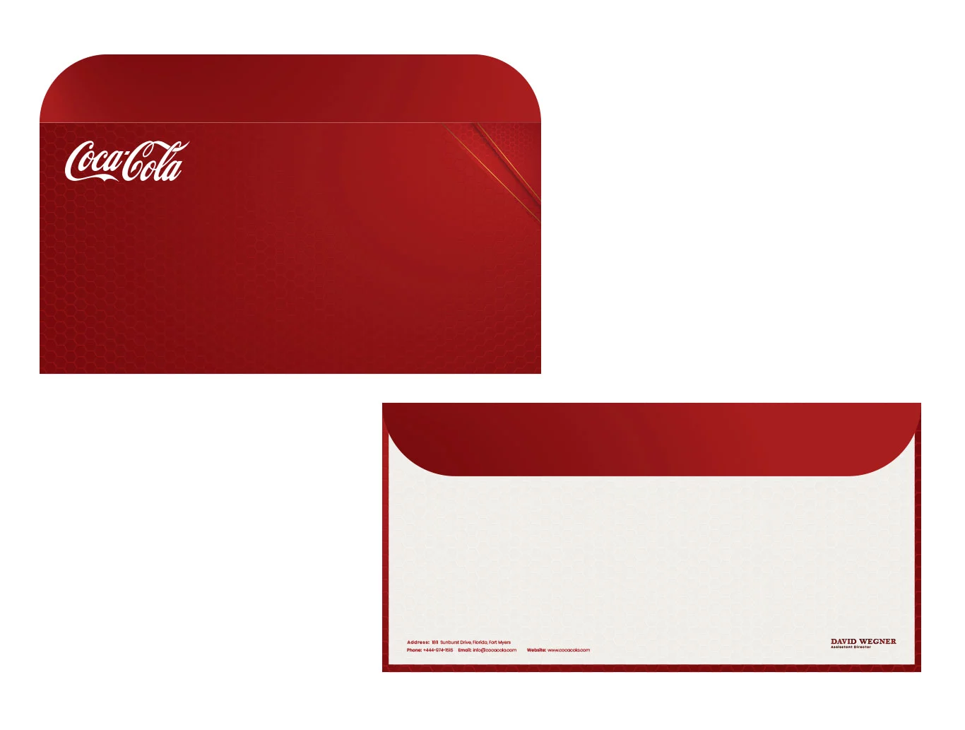 Motionparcel - Coca Cola Stationary Design